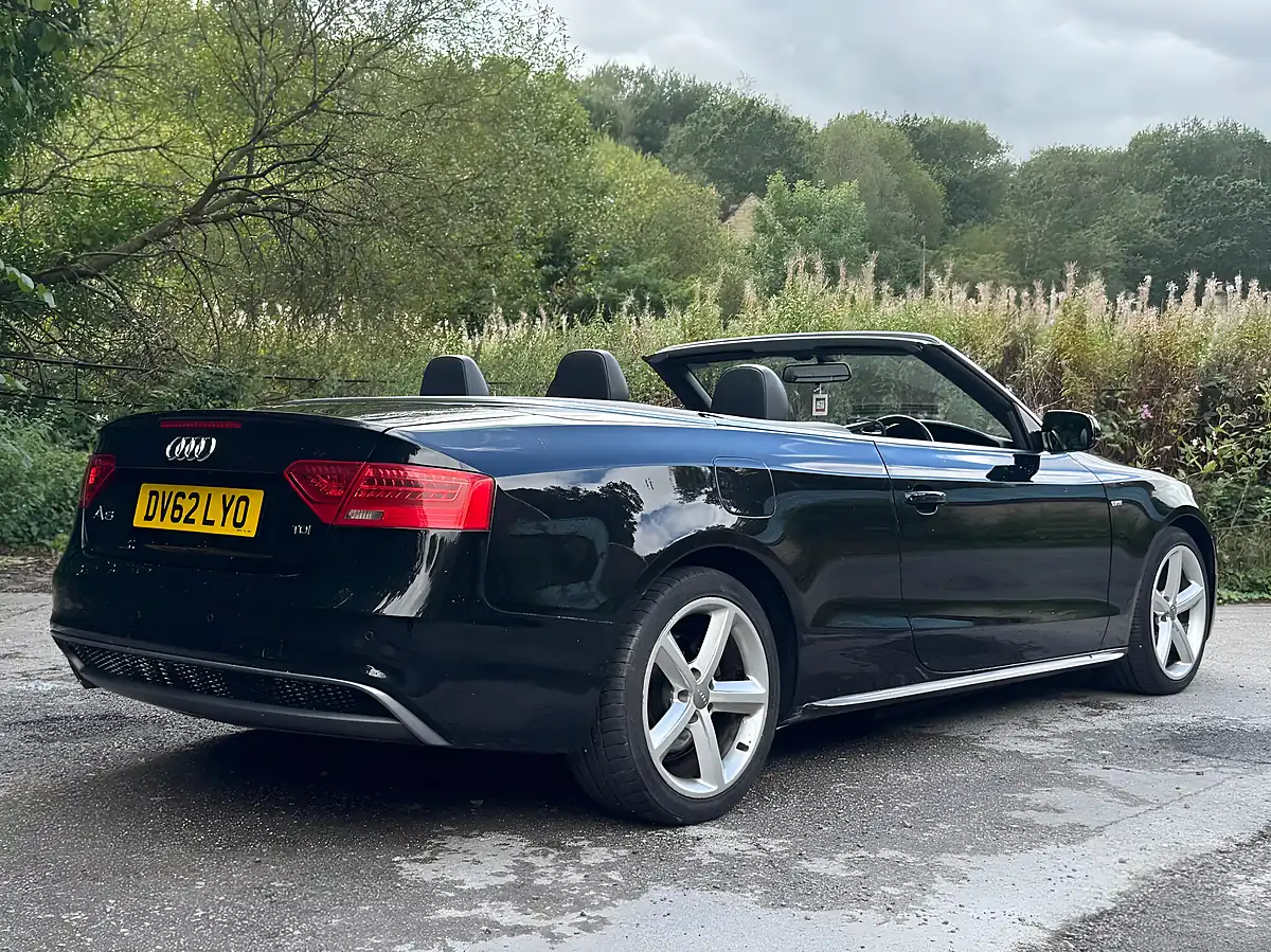 Used 2012 Audi A5 Cabriolet S Line Black - Interior and Exterior details 10