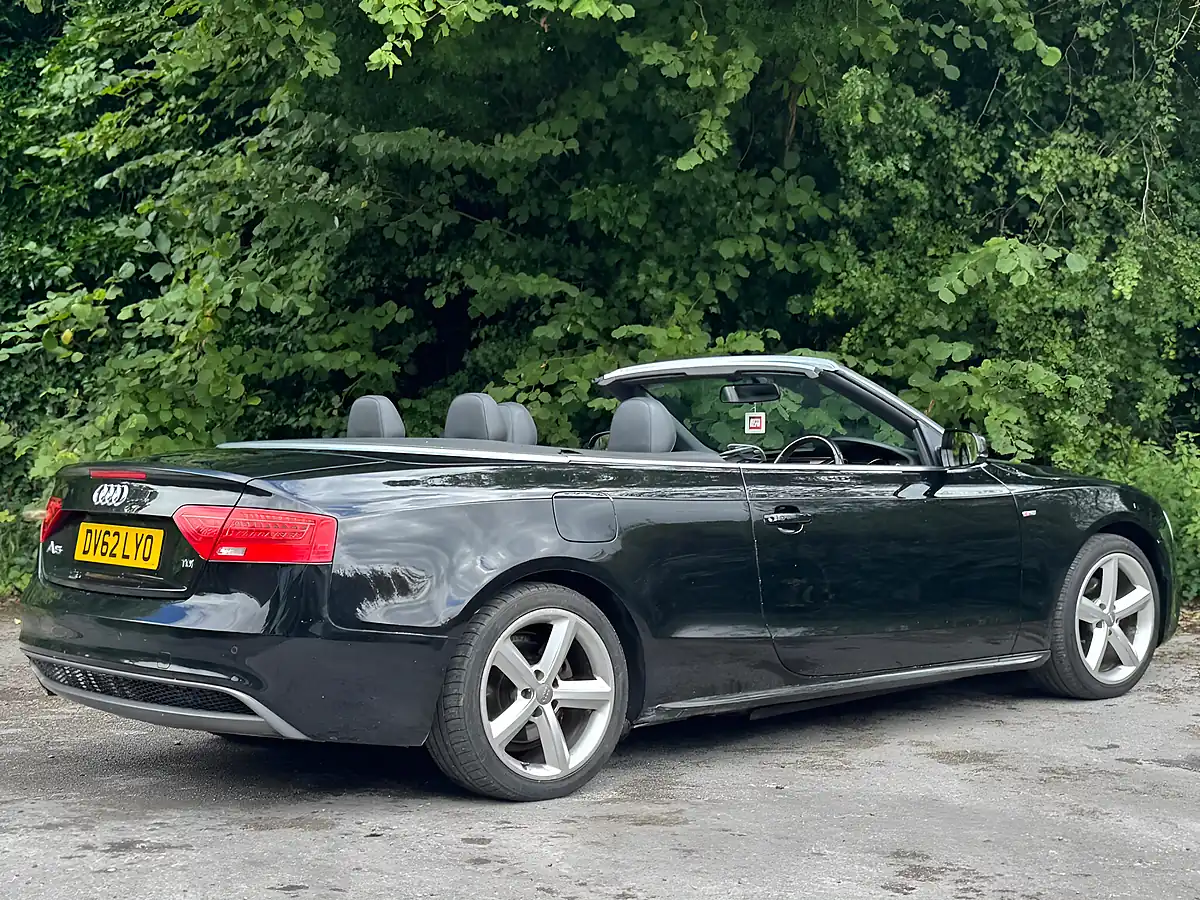 Used 2012 Audi A5 Cabriolet S Line Black - Interior and Exterior details 11