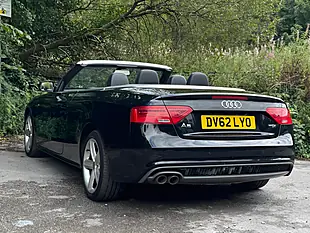 Used 2012 Audi A5 Cabriolet S Line Black - Interior and Exterior details 12