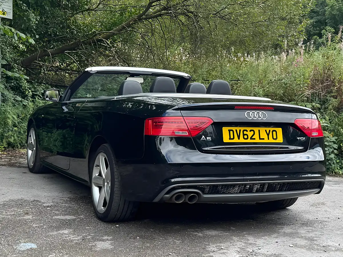 Used 2012 Audi A5 Cabriolet S Line Black - Interior and Exterior details 12