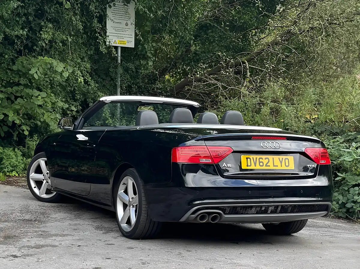 Used 2012 Audi A5 Cabriolet S Line Black - Interior and Exterior details 2