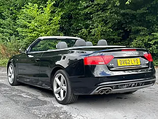 Used 2012 Audi A5 Cabriolet S Line Black - Interior and Exterior details 7