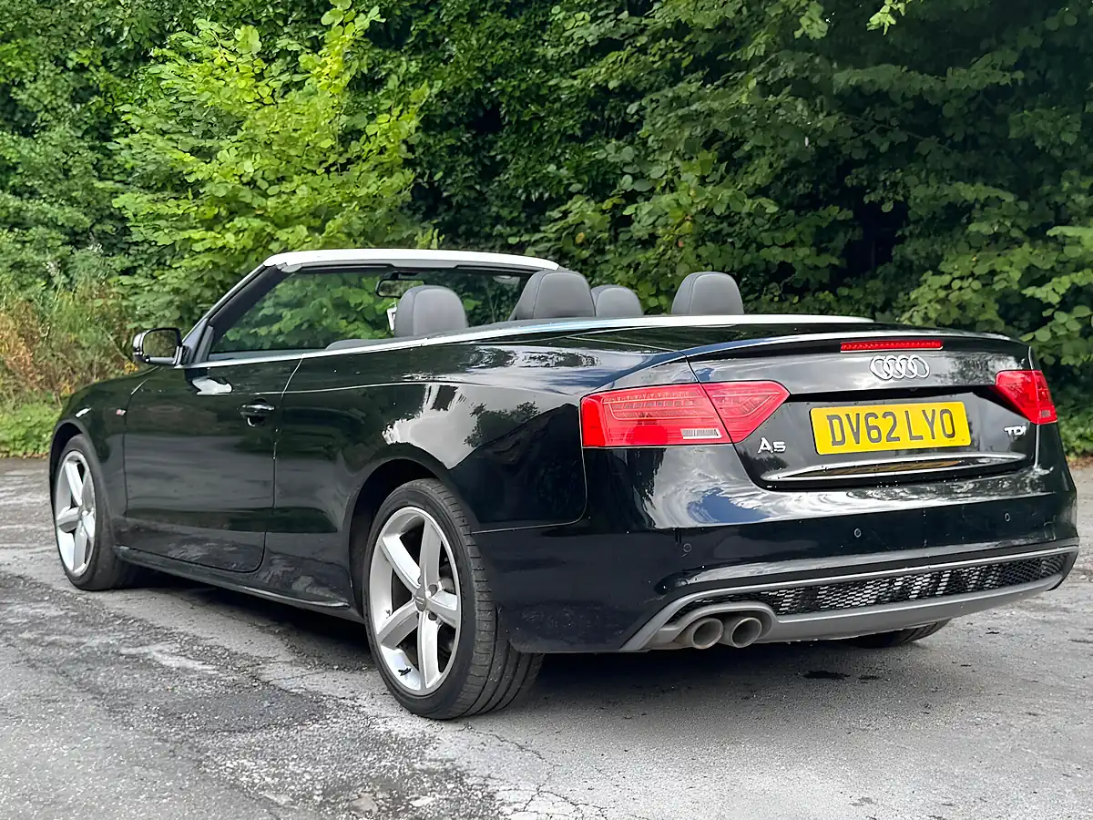 Used 2012 Audi A5 Cabriolet S Line Black - Interior and Exterior details 7
