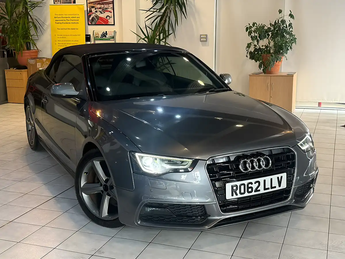Used 2012 Audi A5 Cabriolet S Line Grey - Interior and Exterior details 2