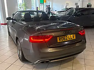 Used 2012 Audi A5 Cabriolet S Line Grey - Interior and Exterior details 8