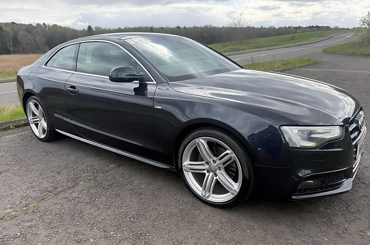 Used 2012 Audi A5 S Line Moonlight Blue Metallic - Interior and Exterior details 2