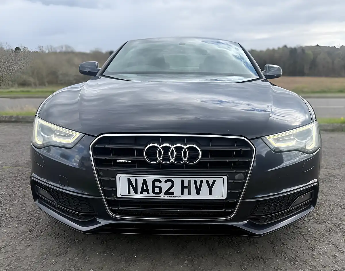 Used 2012 Audi A5 S Line Moonlight Blue Metallic - Interior and Exterior details 3