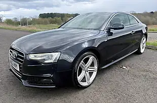 Used 2012 Audi A5 S Line Moonlight Blue Metallic - Interior and Exterior details 4