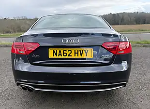 Used 2012 Audi A5 S Line Moonlight Blue Metallic - Interior and Exterior details 6