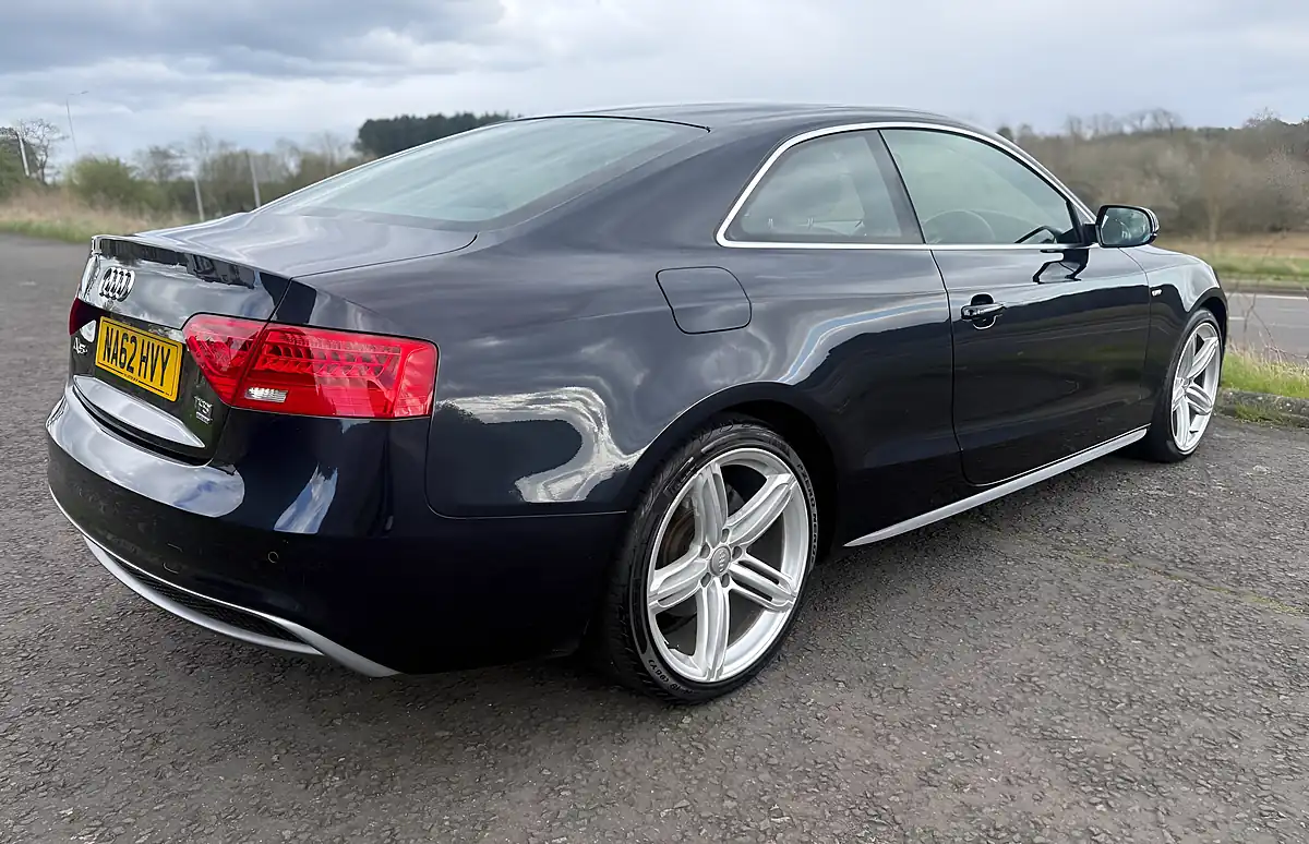 Used 2012 Audi A5 S Line Moonlight Blue Metallic - Interior and Exterior details 7