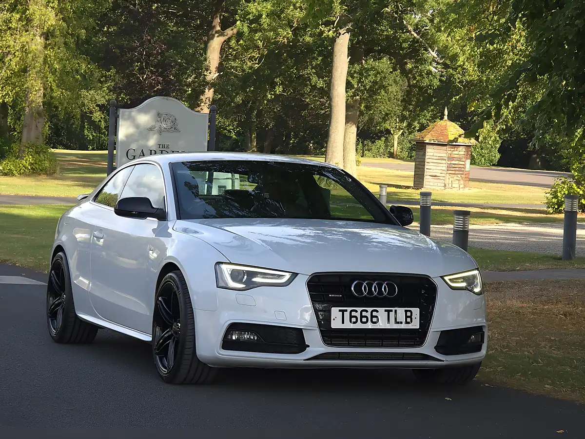 Used 2012 Audi A5 S Line White - Interior and Exterior details 2