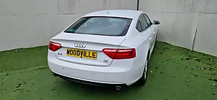 Used 2012 Audi A5 Se White - Interior and Exterior details 8