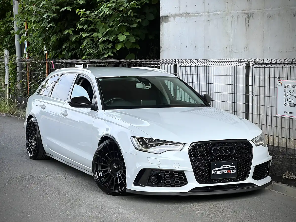 Used 2012 Audi A6 Avant Pearl White - Front View