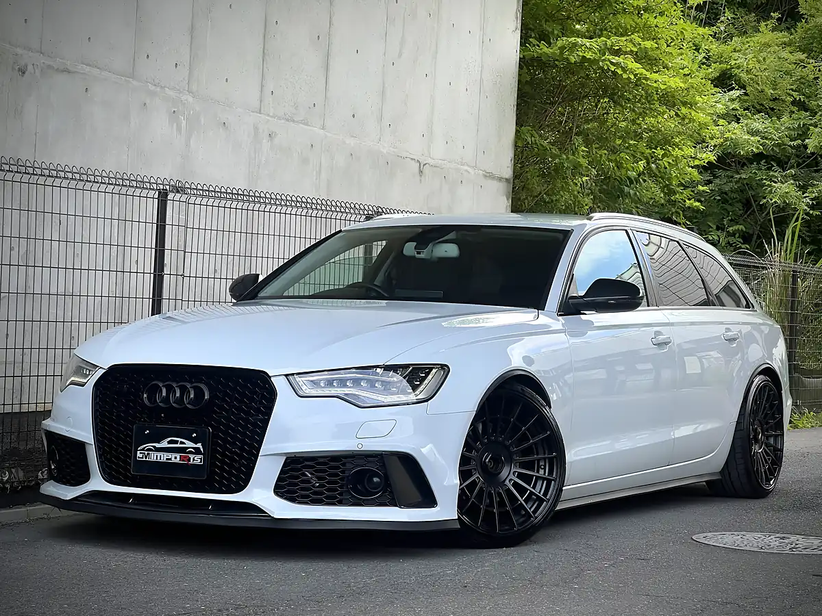 Used 2012 Audi A6 Avant Pearl White - Interior and Exterior details 2