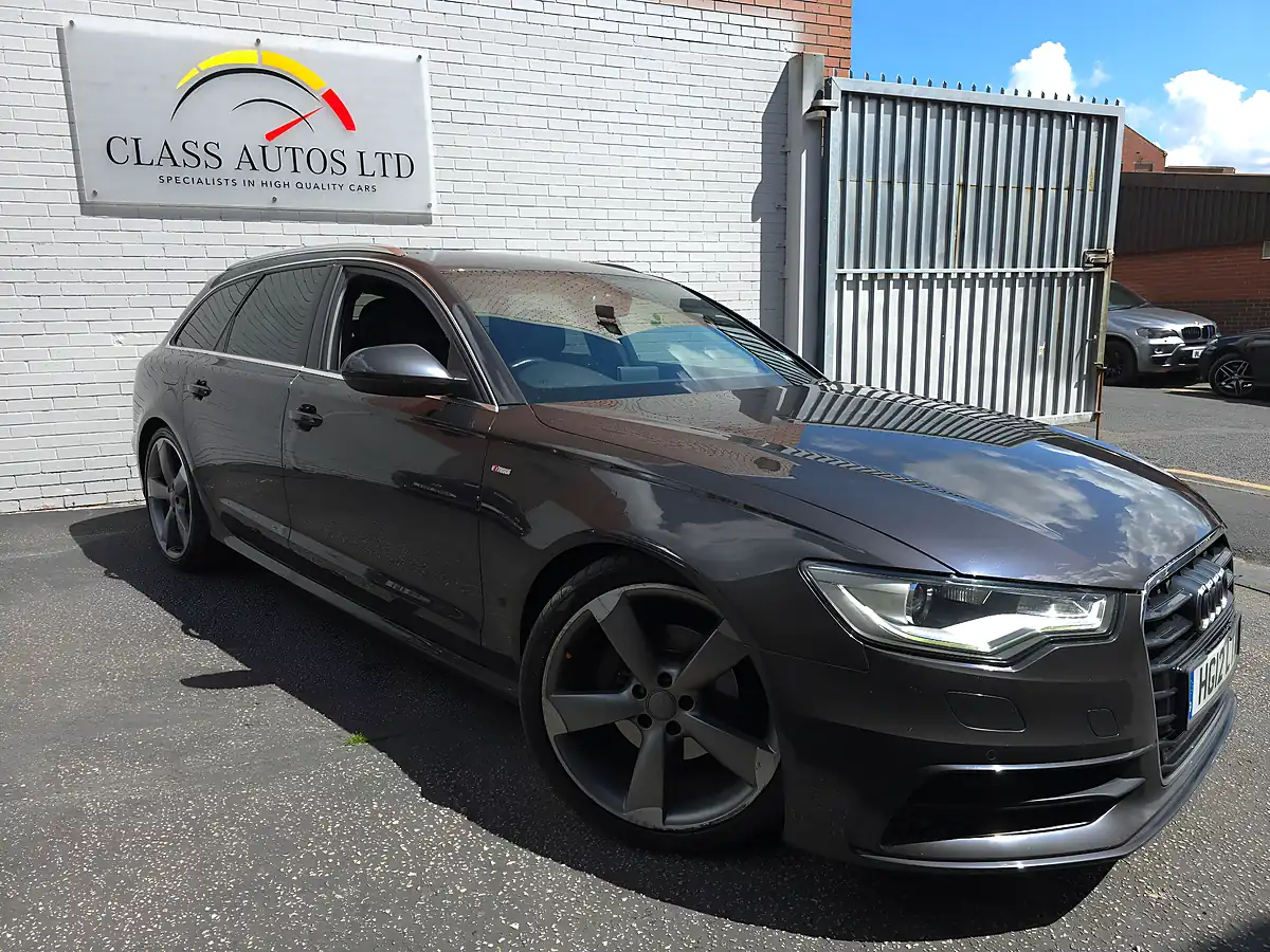 Used 2012 Audi A6 Avant S Line Grey - Front View