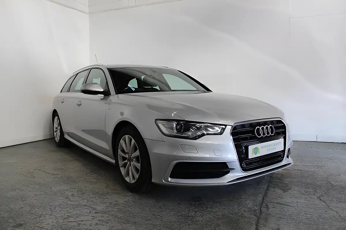 Used 2012 Audi A6 Avant S Line Silver - Front View
