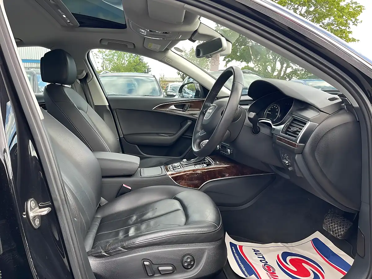Used 2012 Audi A6 Saloon Black - Interior and Exterior details 10