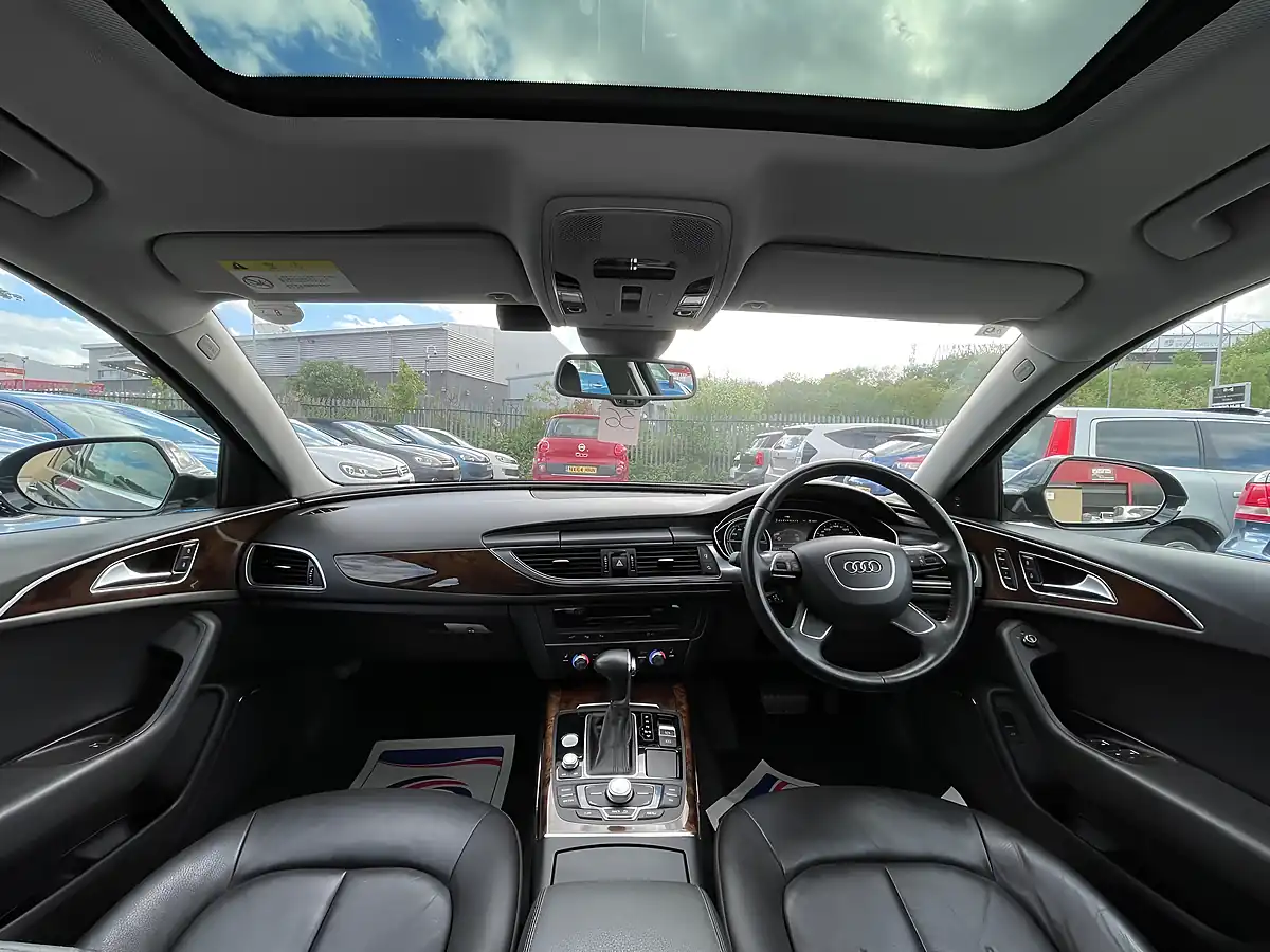 Used 2012 Audi A6 Saloon Black - Interior and Exterior details 17