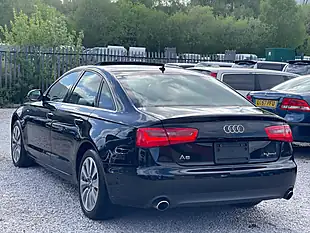 Used 2012 Audi A6 Saloon Black - Interior and Exterior details 6