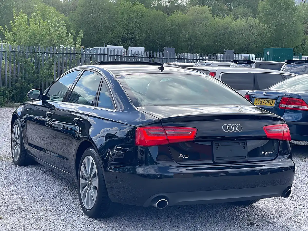 Used 2012 Audi A6 Saloon Black - Interior and Exterior details 6