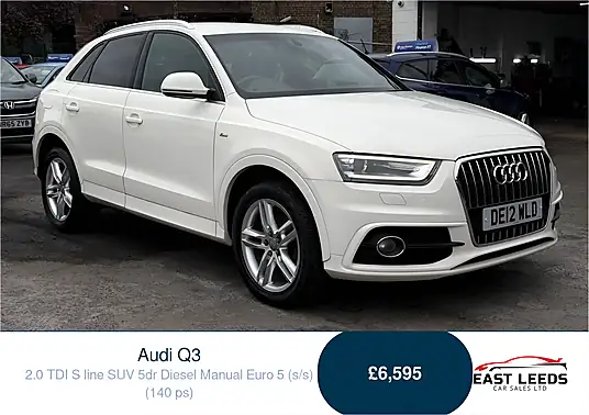 2012 Audi Q3 2.0 TDI S line