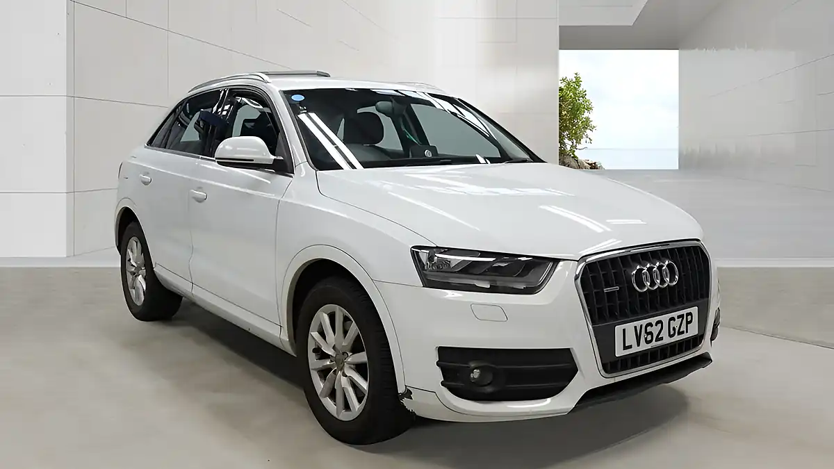 Used 2012 Audi Q3 Se White - Front View