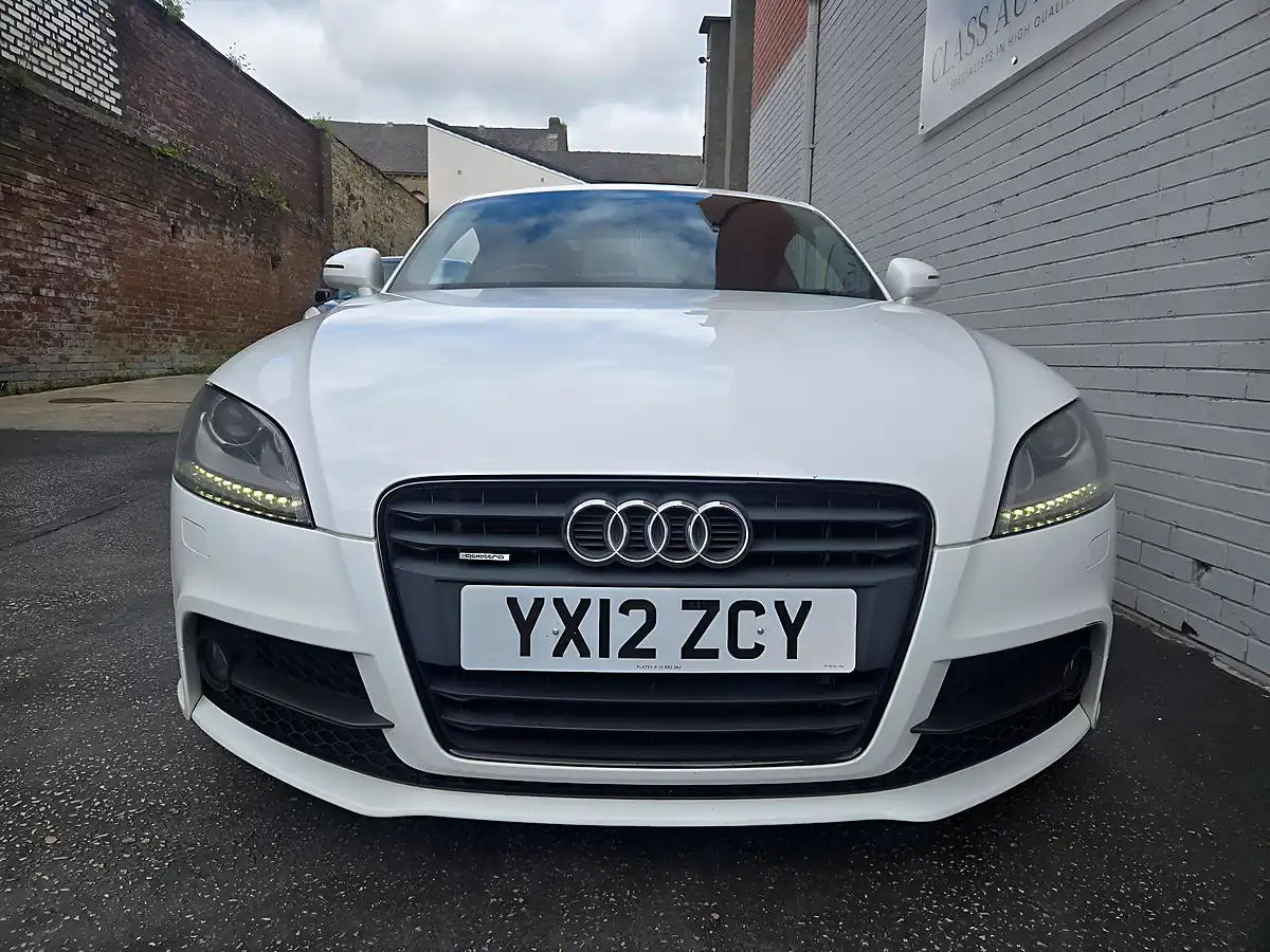 Used 2012 Audi Tt Black Edition White - Interior and Exterior details 2