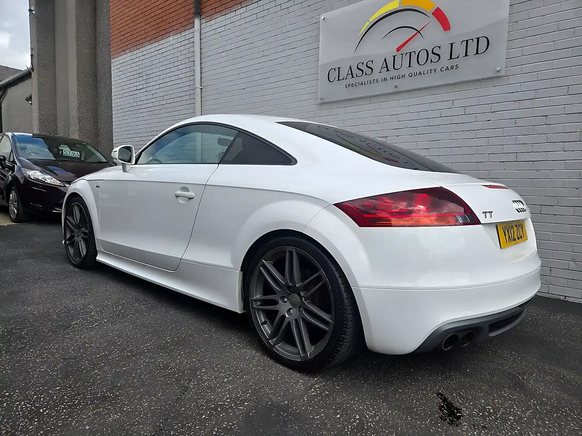 Used 2012 Audi Tt Black Edition White - Interior and Exterior details 4