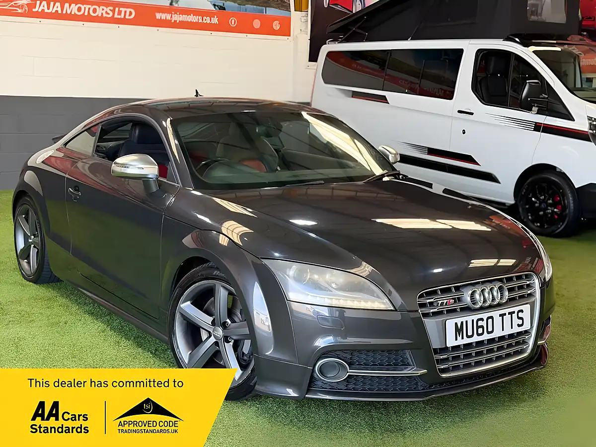 Used 2012 Audi Tts Coupe Grey - Front View