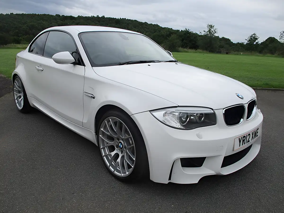 Used 2012 BMW 1 Series Coupe White - Front View