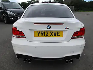 Used 2012 BMW 1 Series Coupe White - Interior and Exterior details 16