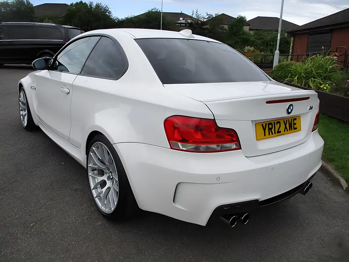 Used 2012 BMW 1 Series Coupe White - Interior and Exterior details 6