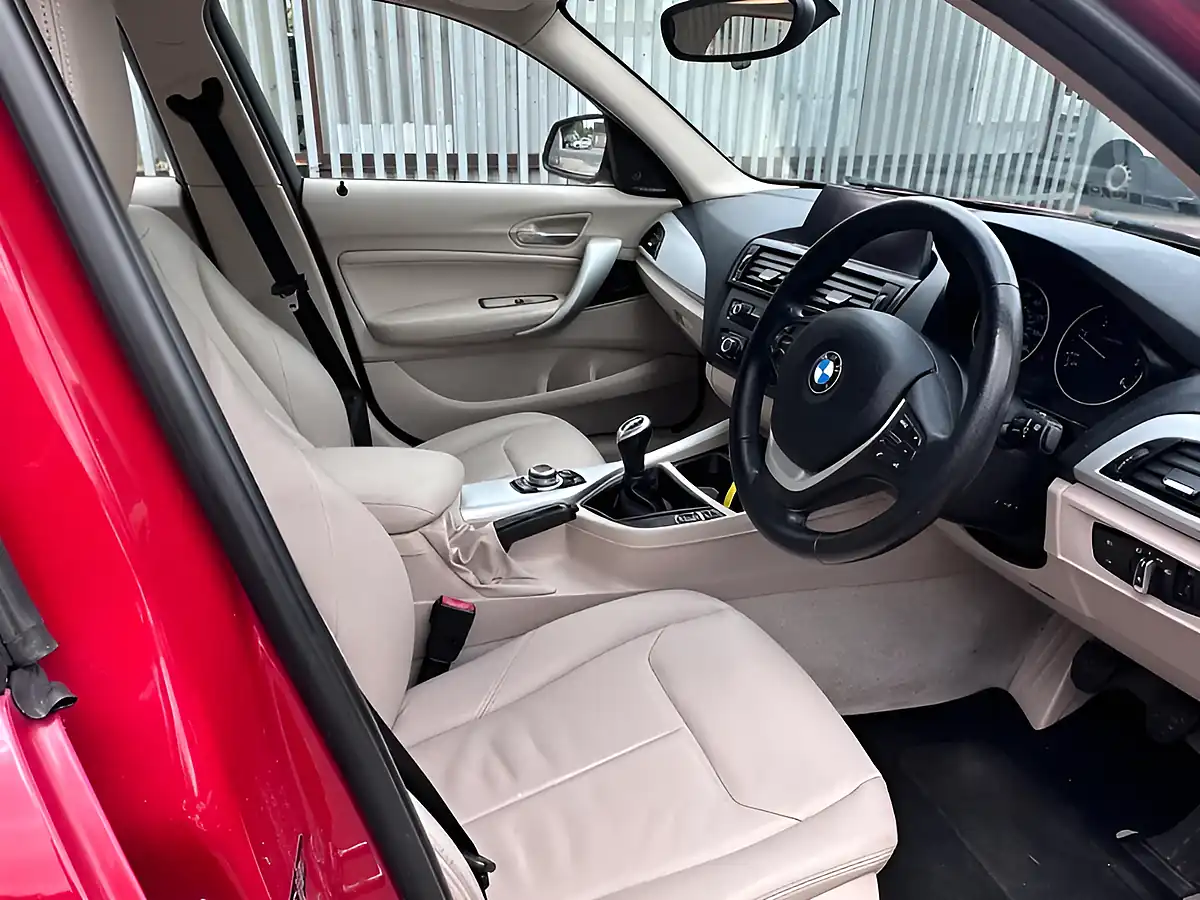 Used 2012 BMW 1 Series Efficientdynamics Crimson Red - Interior and Exterior details 13