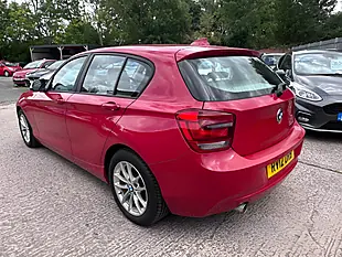 Used 2012 BMW 1 Series Efficientdynamics Crimson Red - Interior and Exterior details 4