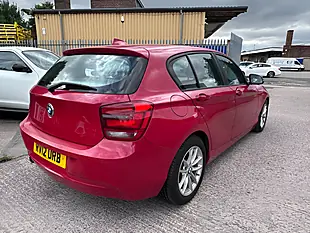Used 2012 BMW 1 Series Efficientdynamics Crimson Red - Interior and Exterior details 5