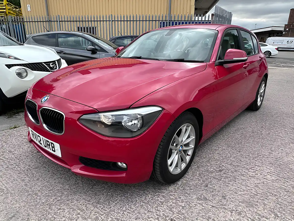 Used 2012 BMW 1 Series Efficientdynamics Crimson Red - Interior and Exterior details 6
