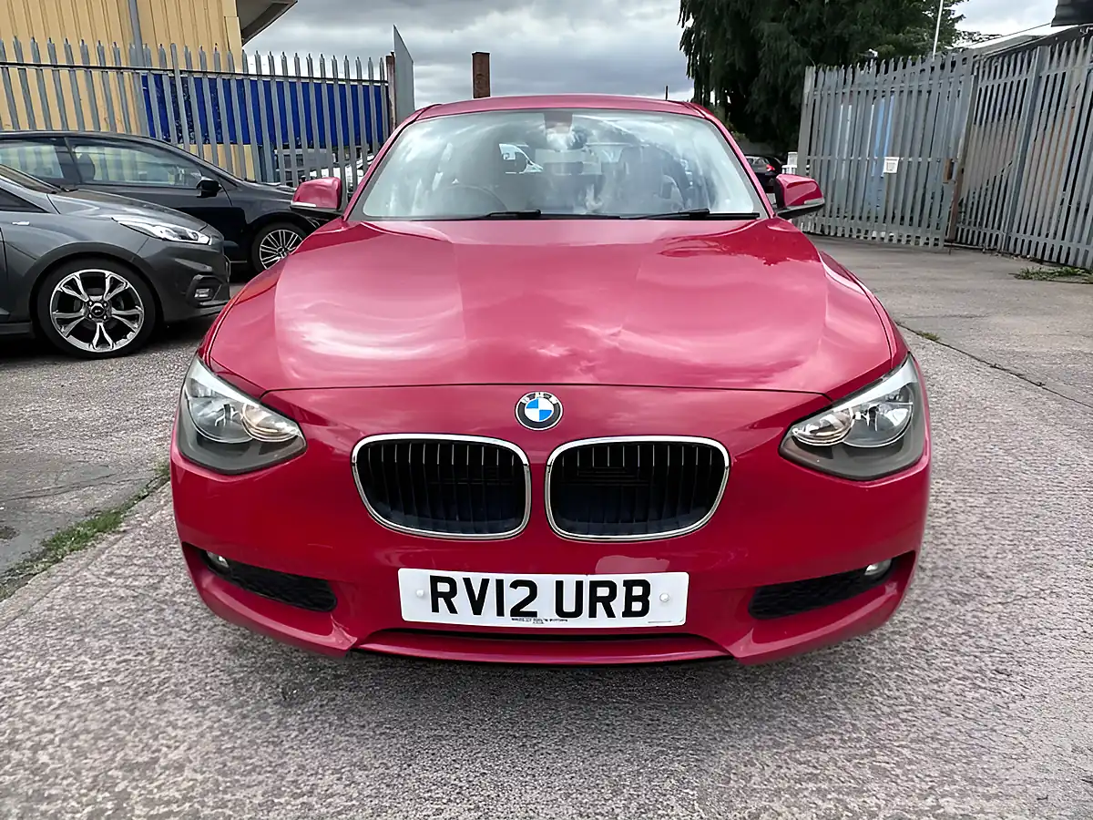 Used 2012 BMW 1 Series Efficientdynamics Crimson Red - Interior and Exterior details 9