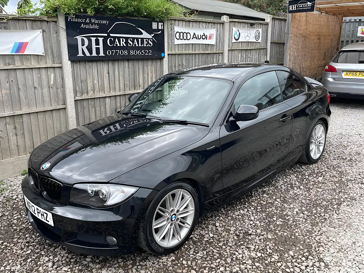 Used 2012 BMW 1 Series M Sport Black - Front View
