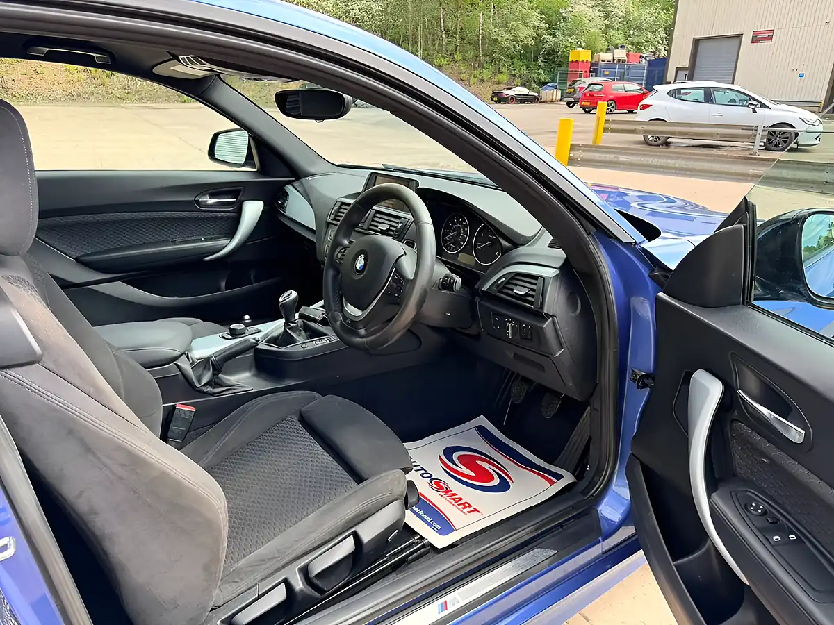 Used 2012 BMW 1 Series M Sport Blue - Interior and Exterior details 16