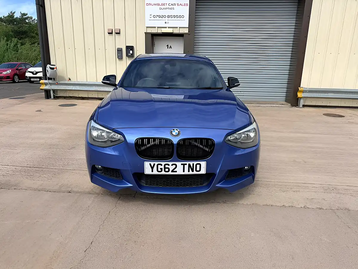 Used 2012 BMW 1 Series M Sport Blue - Interior and Exterior details 3