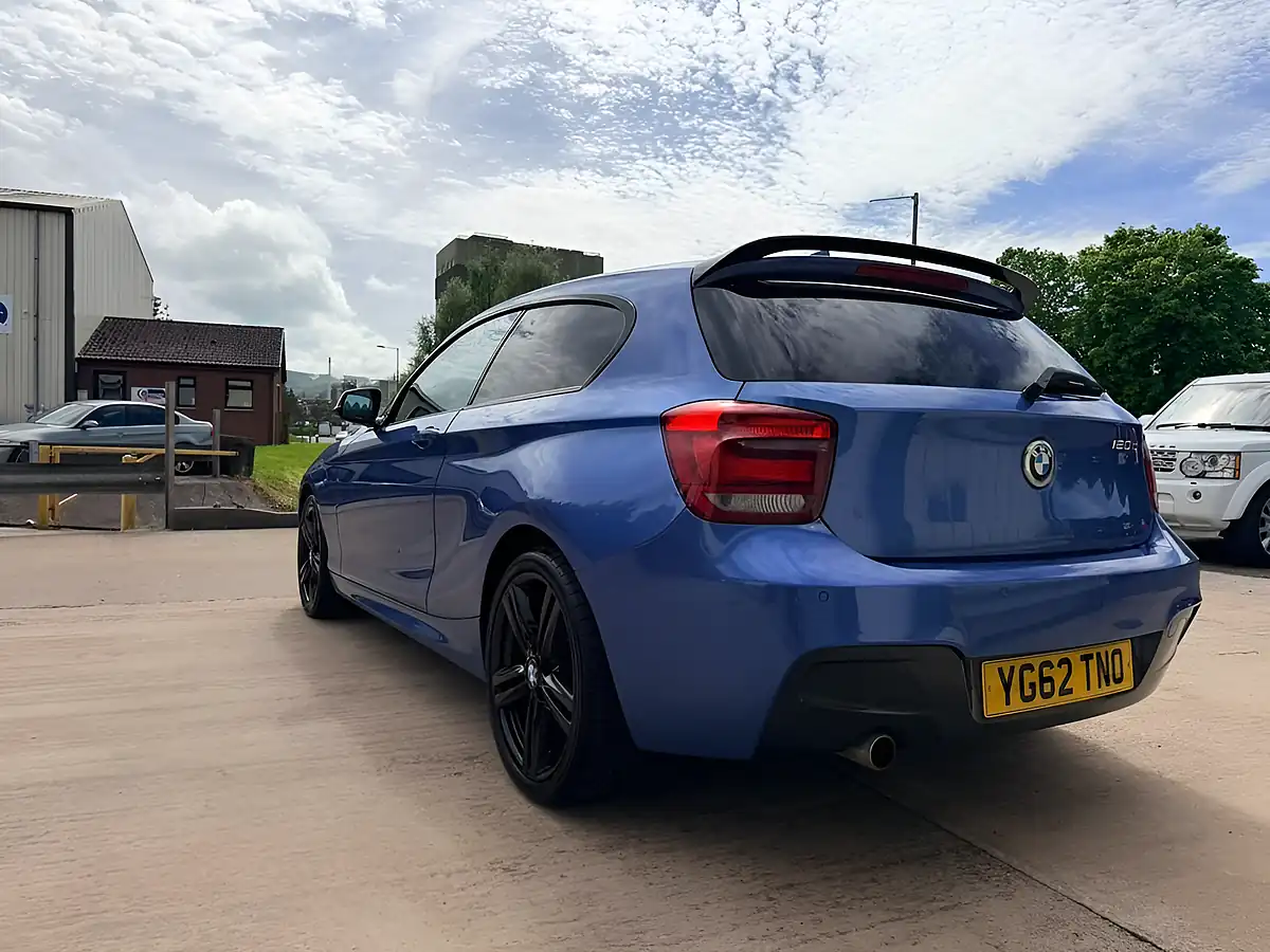 Used 2012 BMW 1 Series M Sport Blue - Interior and Exterior details 6