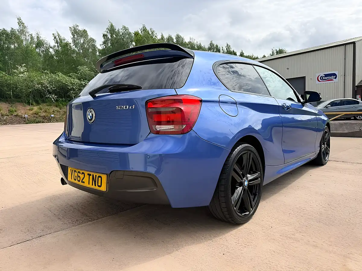 Used 2012 BMW 1 Series M Sport Blue - Interior and Exterior details 9