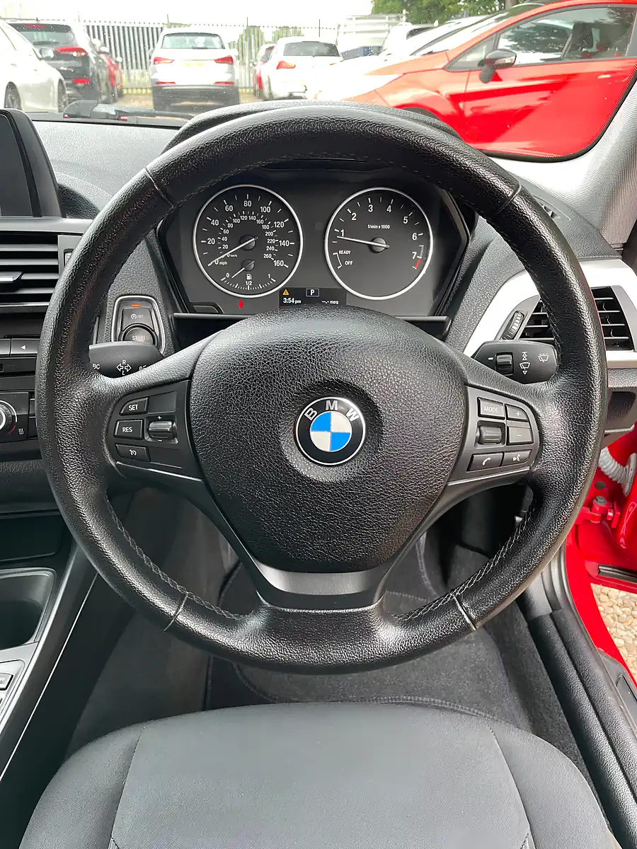 Used 2012 BMW 1 Series Se Red - Interior and Exterior details 14