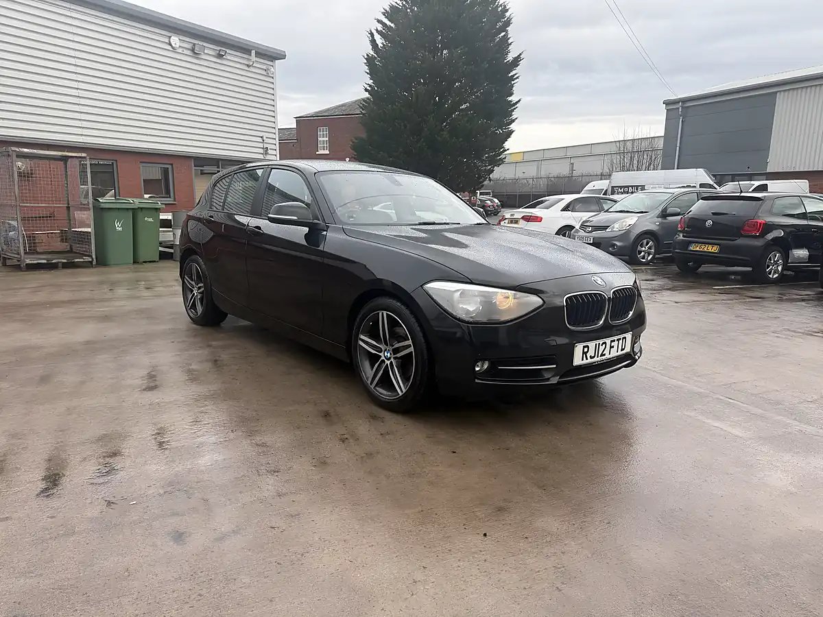 Used 2012 BMW 1 Series Sport Black - Front View