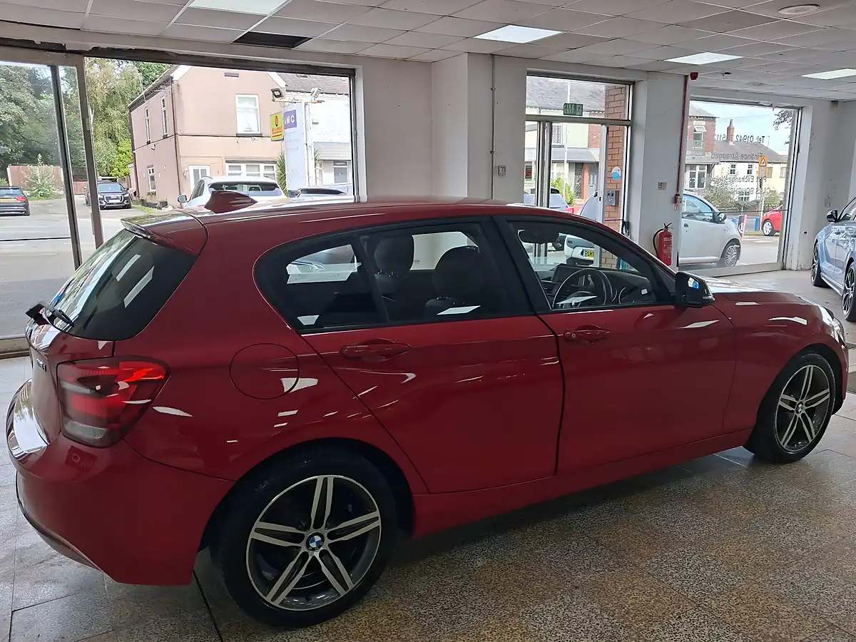 Used 2012 BMW 1 Series Sport Crimson Red - Interior and Exterior details 14