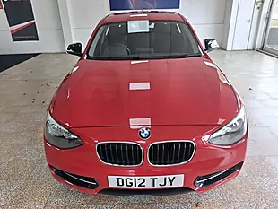 Used 2012 BMW 1 Series Sport Crimson Red - Interior and Exterior details 6