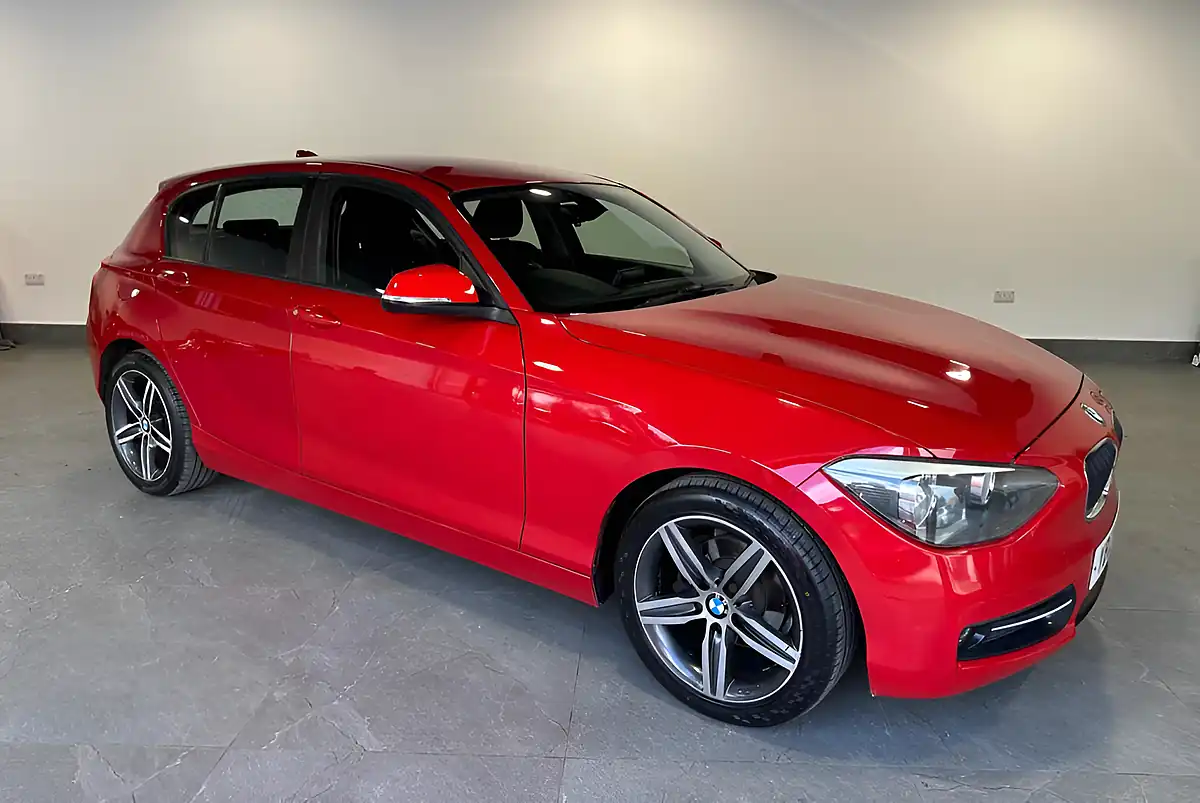 Used 2012 BMW 1 Series Sport Red - Front View