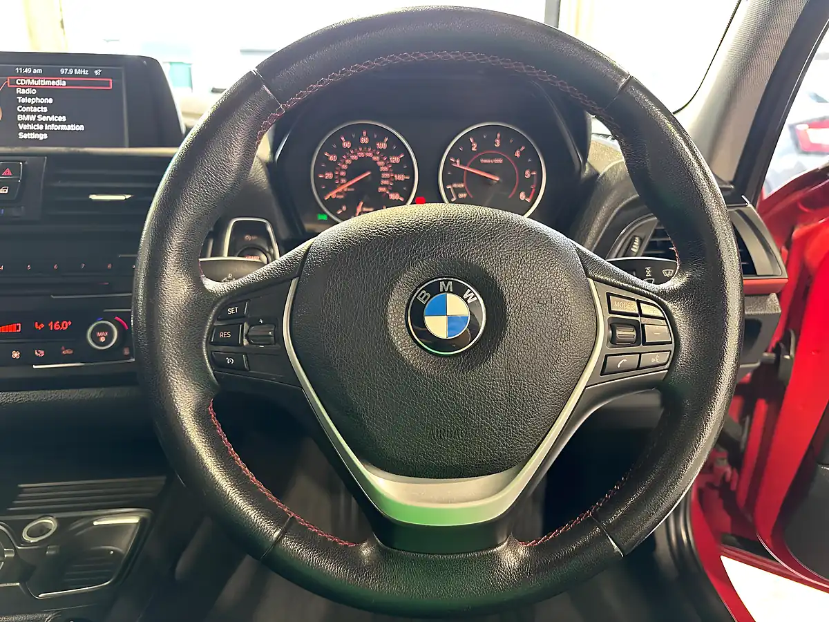Used 2012 BMW 1 Series Sport Red - Interior and Exterior details 15