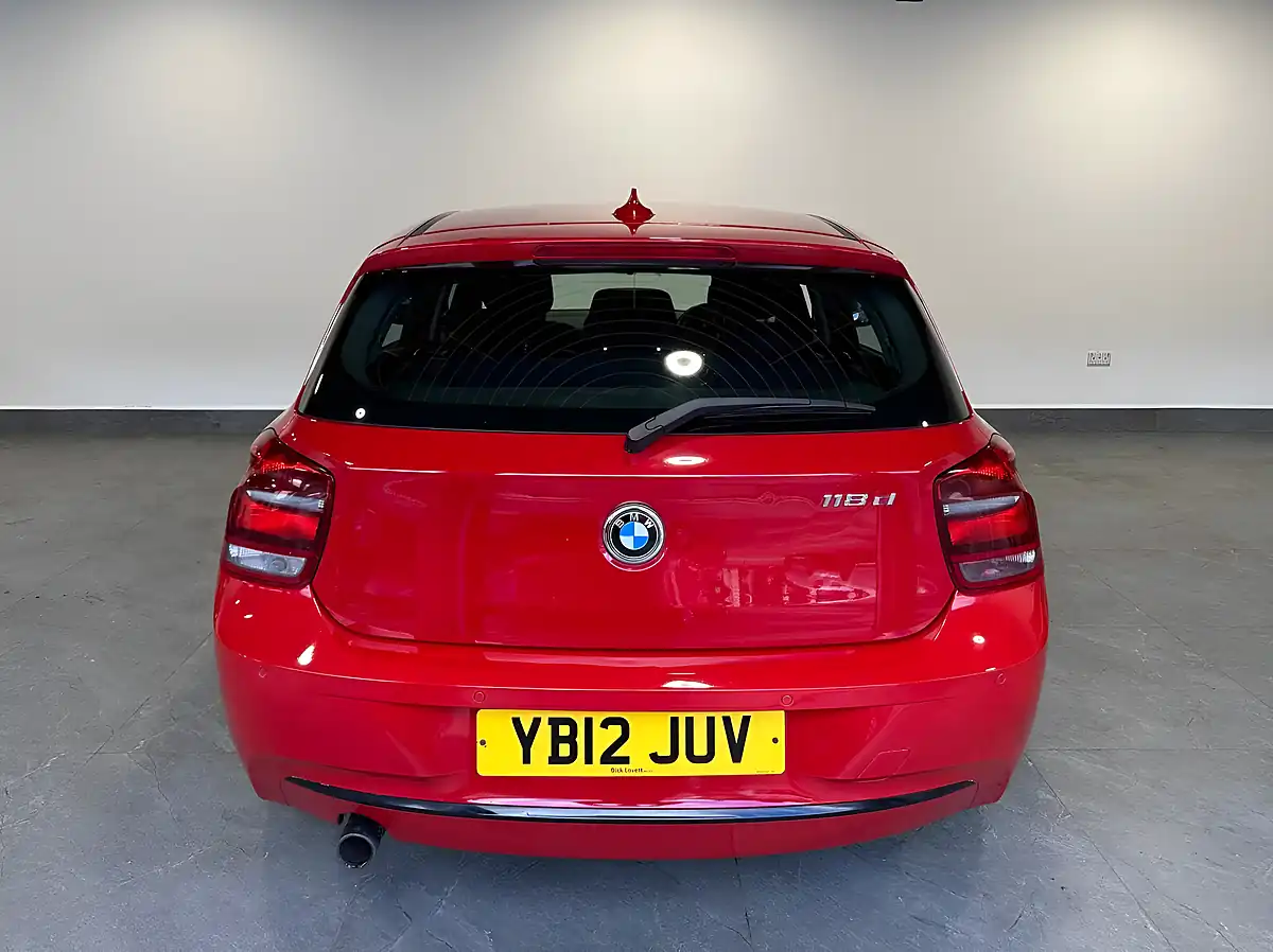 Used 2012 BMW 1 Series Sport Red - Interior and Exterior details 4