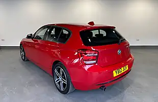 Used 2012 BMW 1 Series Sport Red - Interior and Exterior details 5
